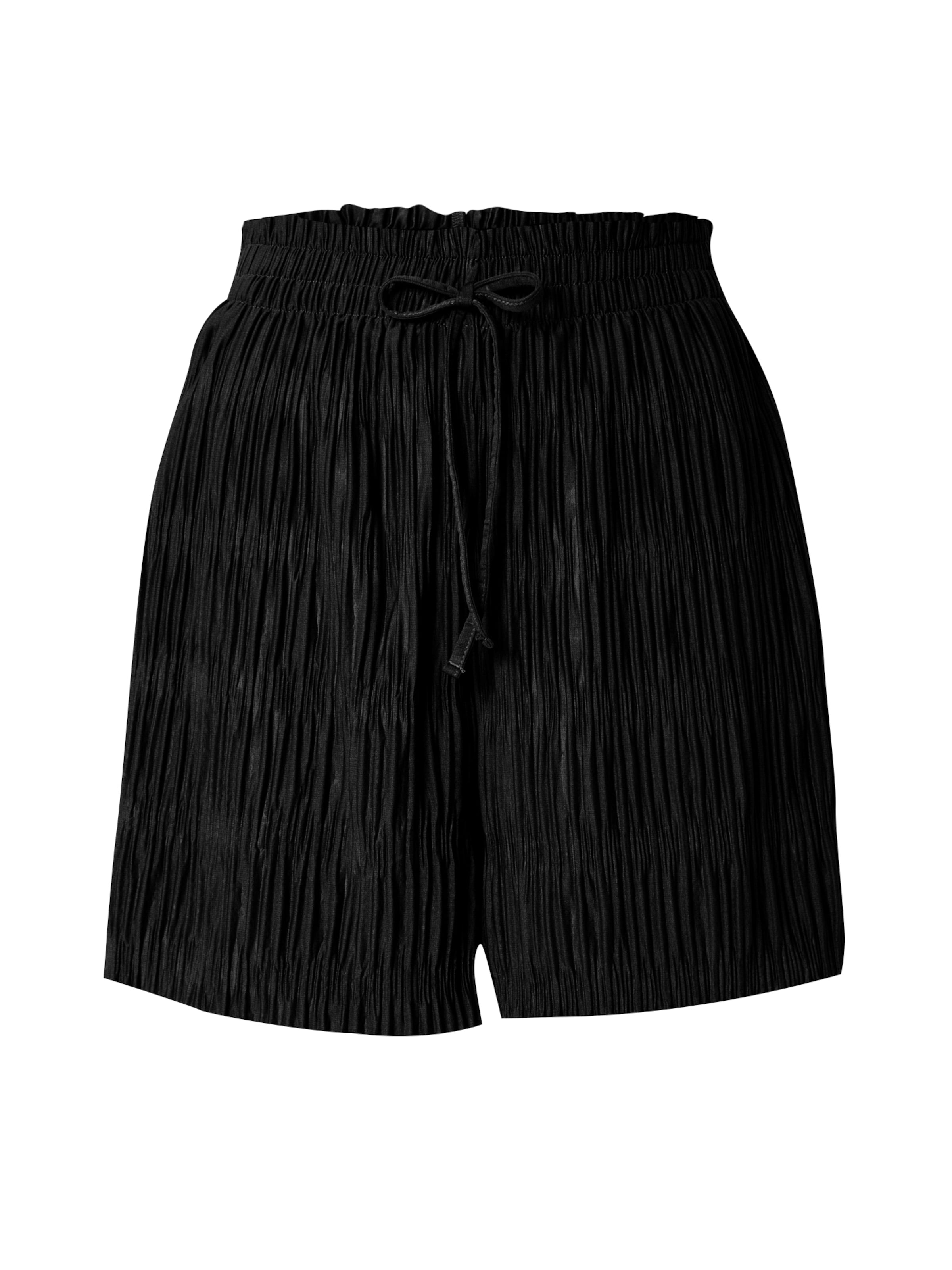 ABOUT YOU Regular Pants 'Leslie' in Black: front