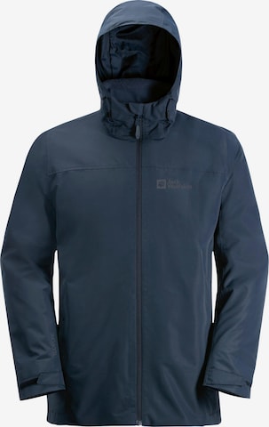 JACK WOLFSKIN Sportjacke 'Taubenberg' in Blau