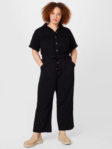 Dorothy Perkins Curve Jumpsuit i svart: framsida