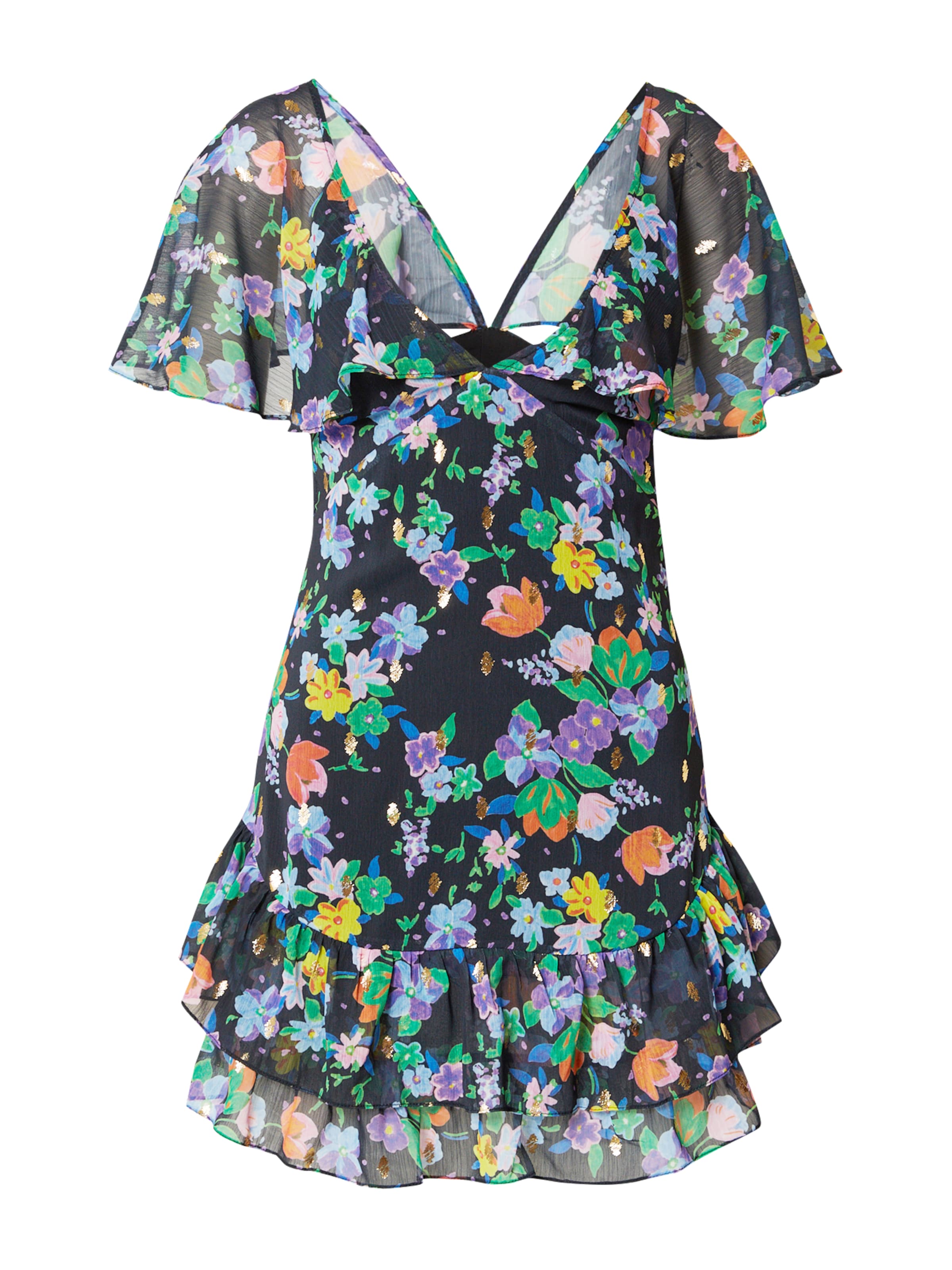 Nasty Gal Suvekleit, värv sinine: eest vaates