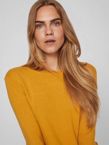 VILA Sweater 'Comfy' in Yellow