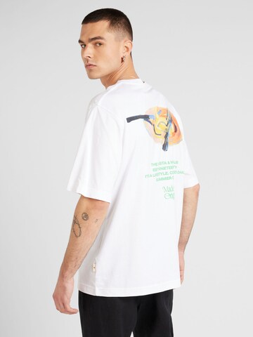 JACK & JONES Tričko 'JORTAORMINA' - Biela