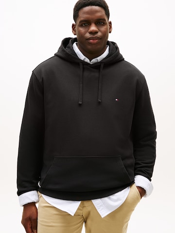 Sweat-shirt 'ESSENTIAL' Tommy Hilfiger Big & Tall en noir : devant