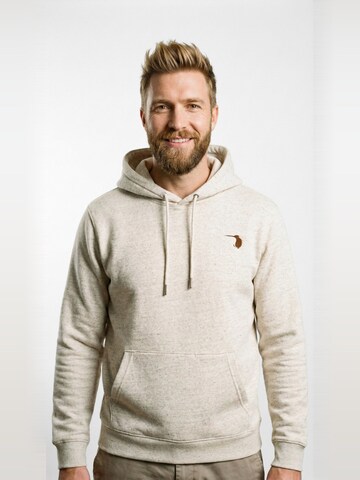 Rednib Sweatshirt 'Hood Stitch' in Beige