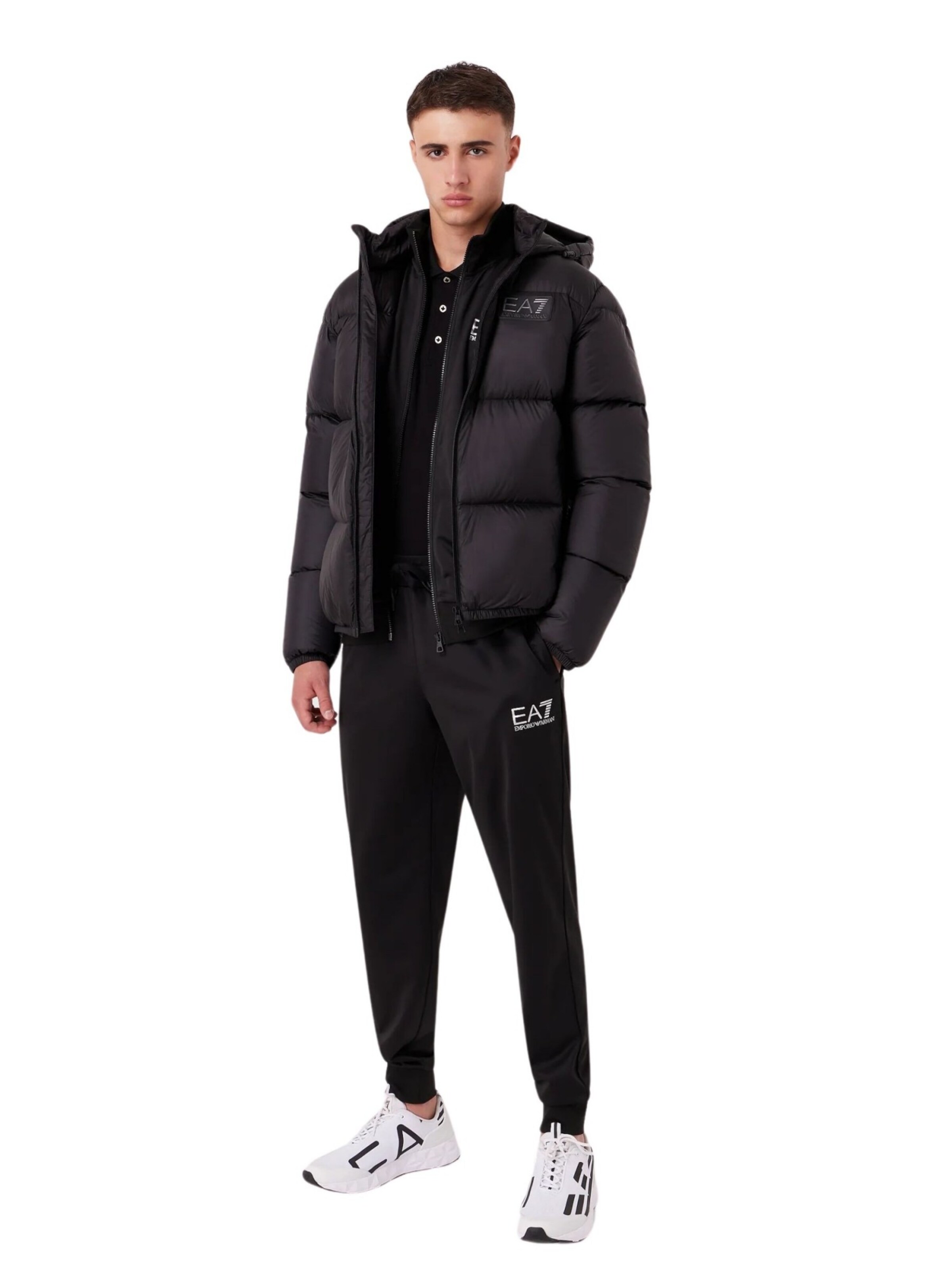 EA7 Emporio Armani Overgangsjakke i sort