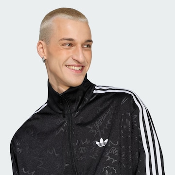 ADIDAS ORIGINALS - Sudadera con cremallera 'Pride FB' en negro