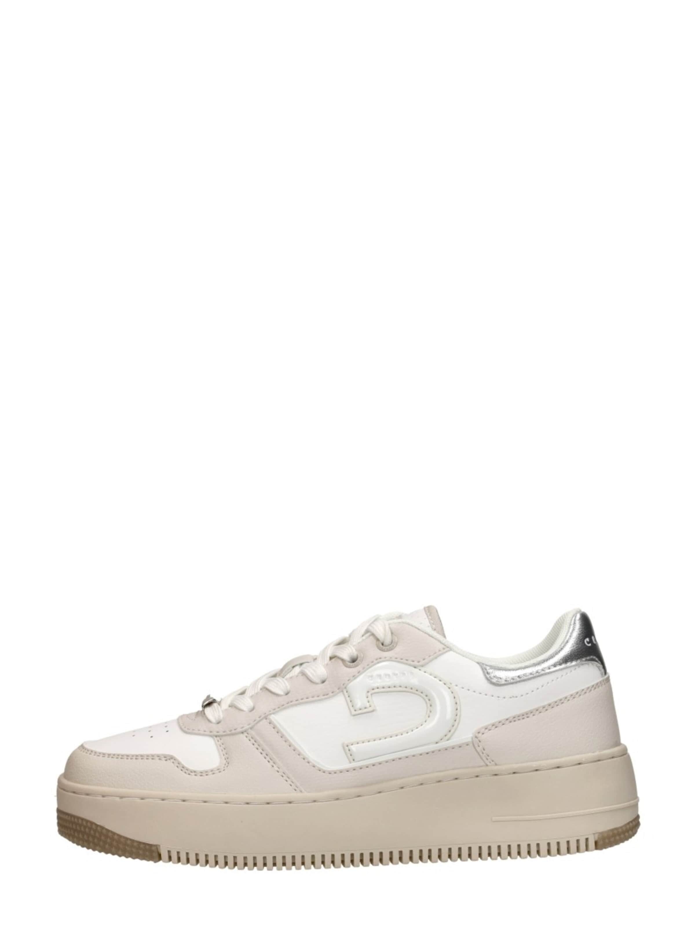 Cruyff Platform trainers 'Campo Low Lux' in White: front