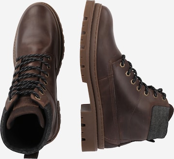 BULLBOXER - Botas com atacadores em castanho