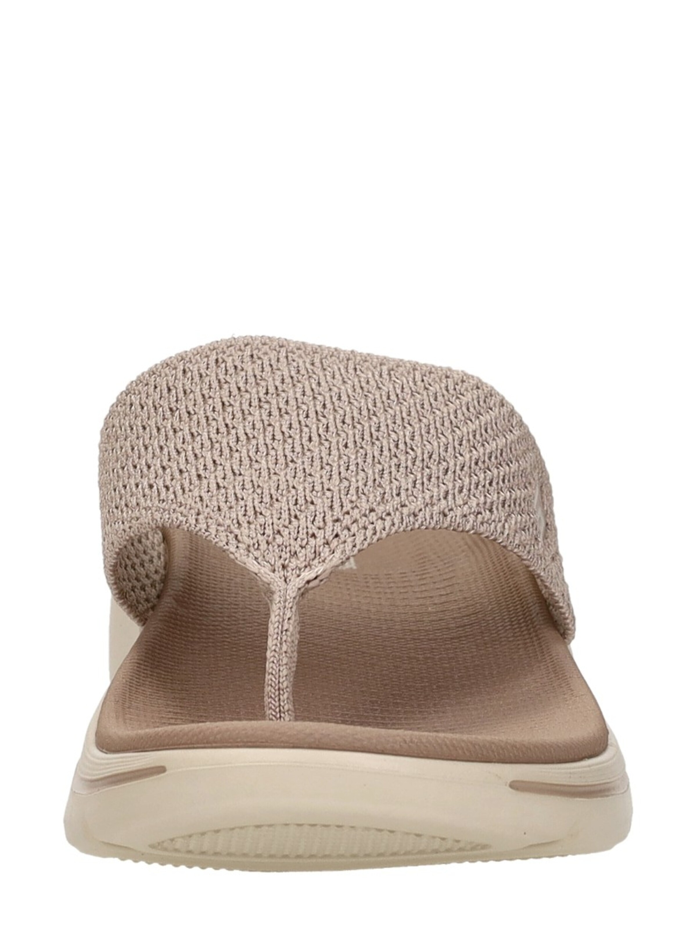 SKECHERS Teenslipper 'Go Walk Arch Fit 2.0' in Beige