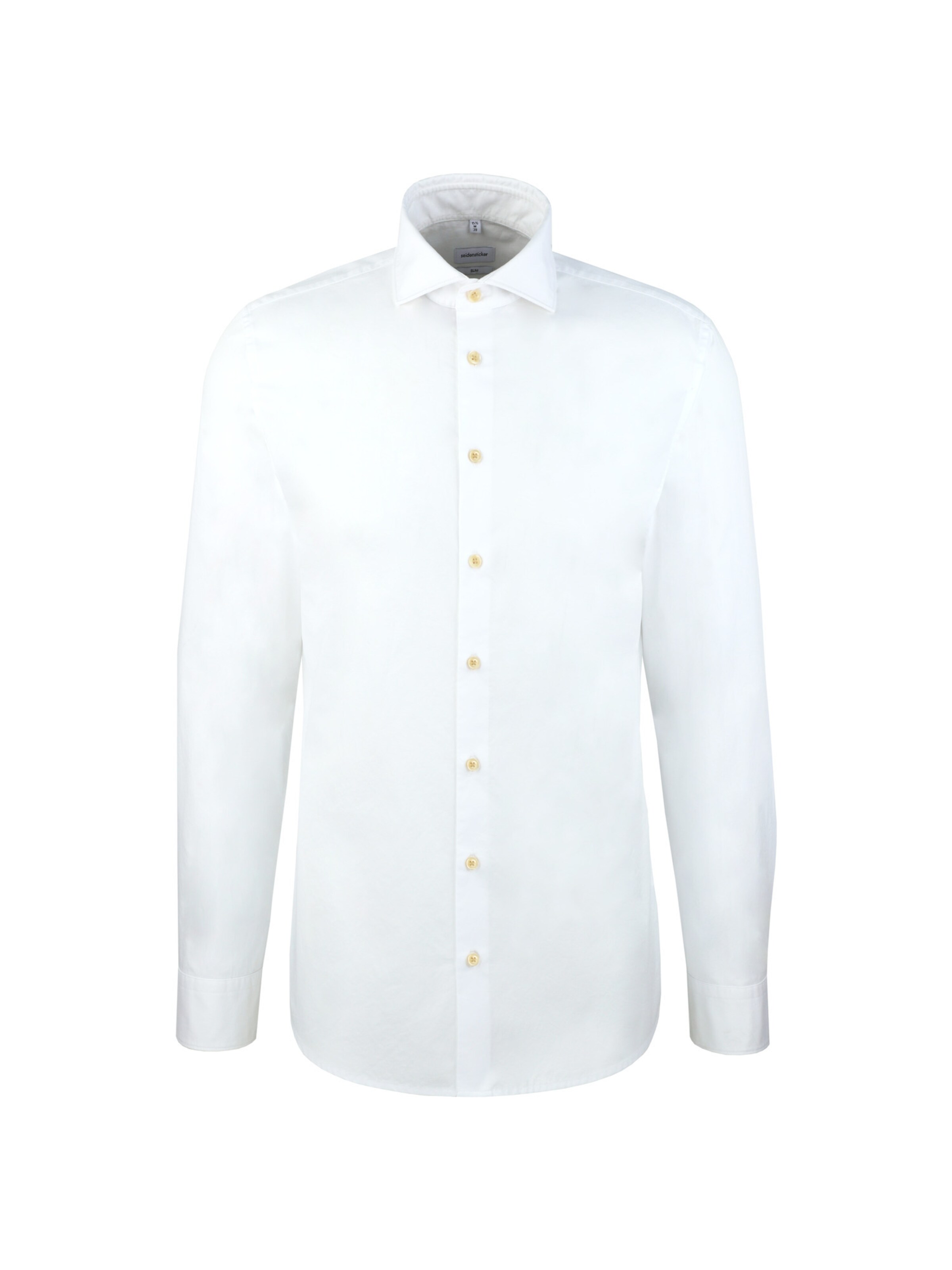 SEIDENSTICKER Hemd in Weiß: Vorderseite