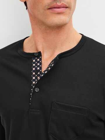 Pigiama lungo 'Relax Cosy Vibes 4' di CALIDA in nero