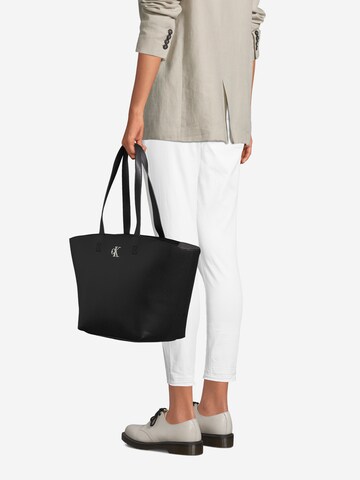 Calvin Klein Jeans - Shopper en negro