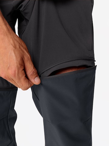 VAUDE Slimfit Outdoorhose 'Elope' in Grau
