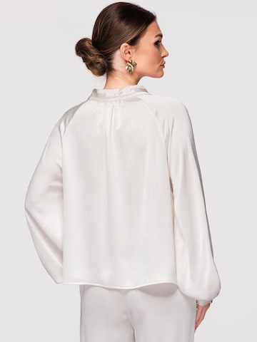 Chemisier Ombre en blanc