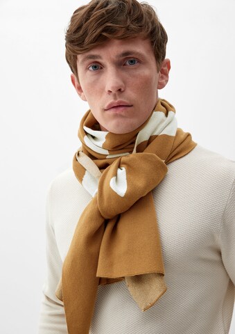 Foulard s.Oliver en marron : devant