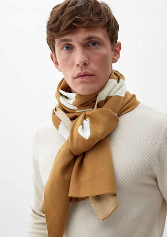 Foulard s.Oliver en marron : devant