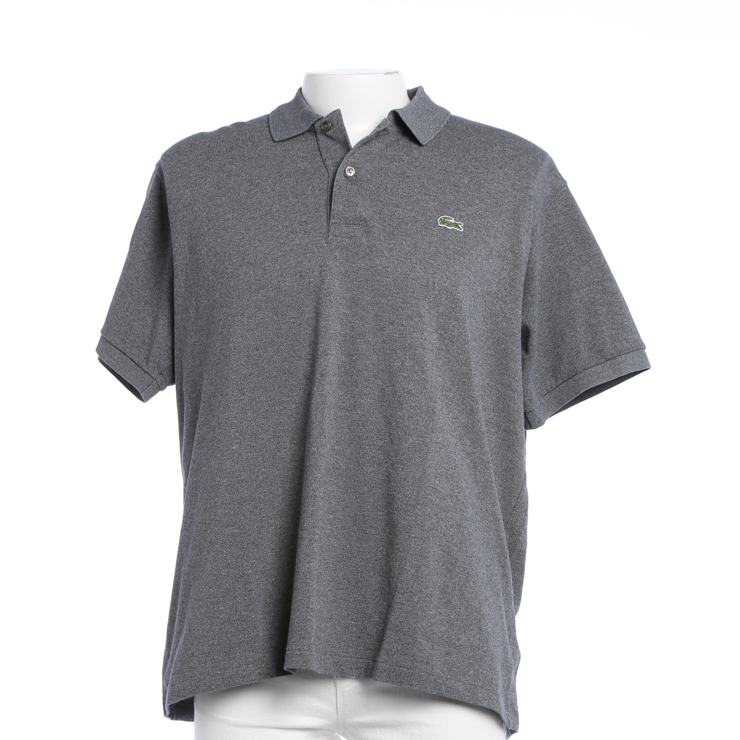 LACOSTE Shirt in L in Grey: front