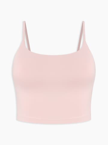 Antheia Bustier Sport bh 'Sports Bra Blossom' in Roze: voorkant