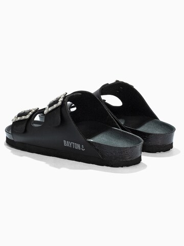 Mule 'STRASS ATLAS' Bayton en noir