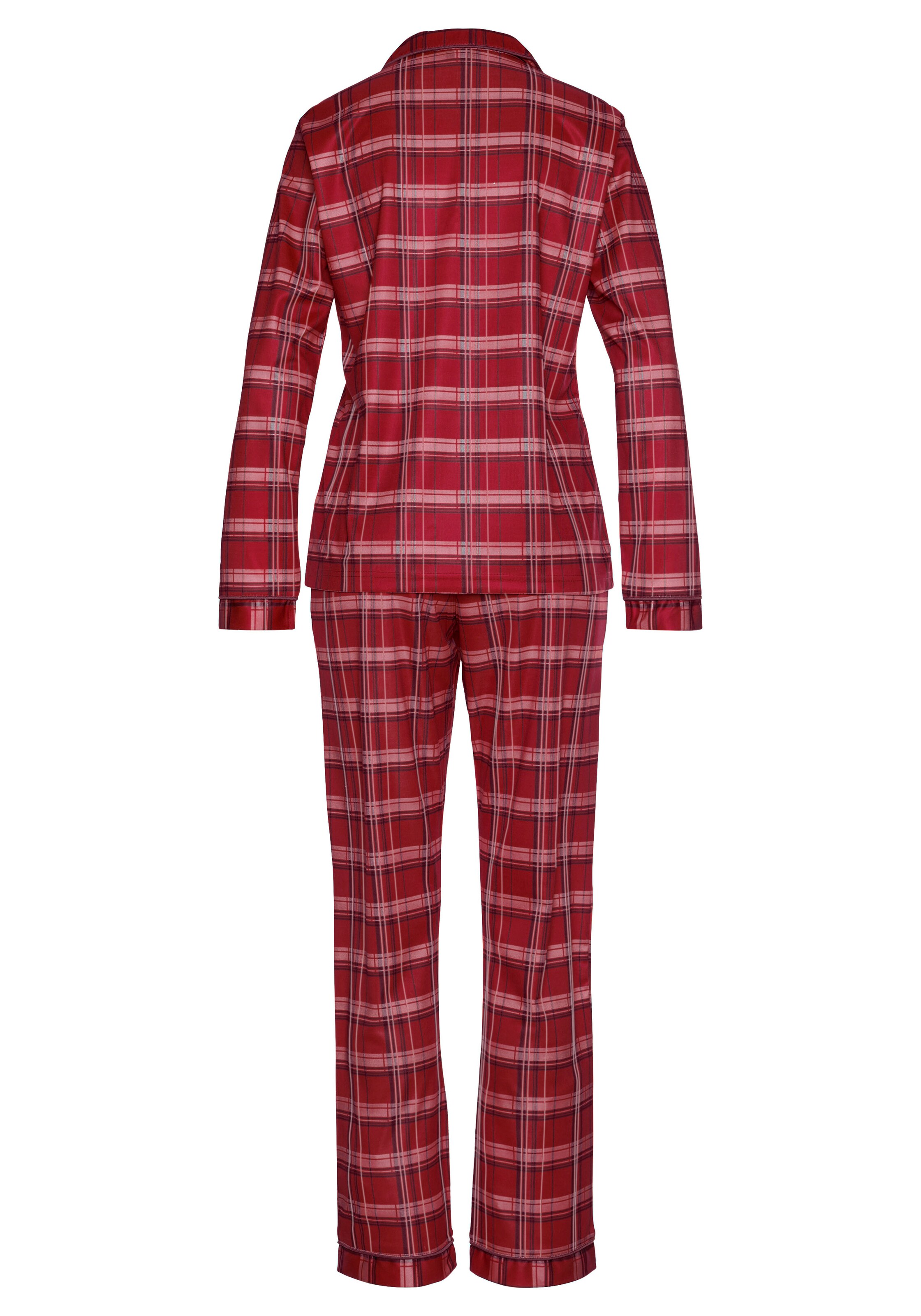 H.I.S Pyjama in Rot