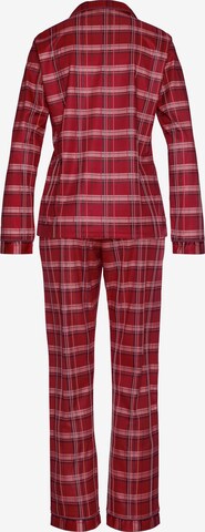 H.I.S Pyjama in Rot