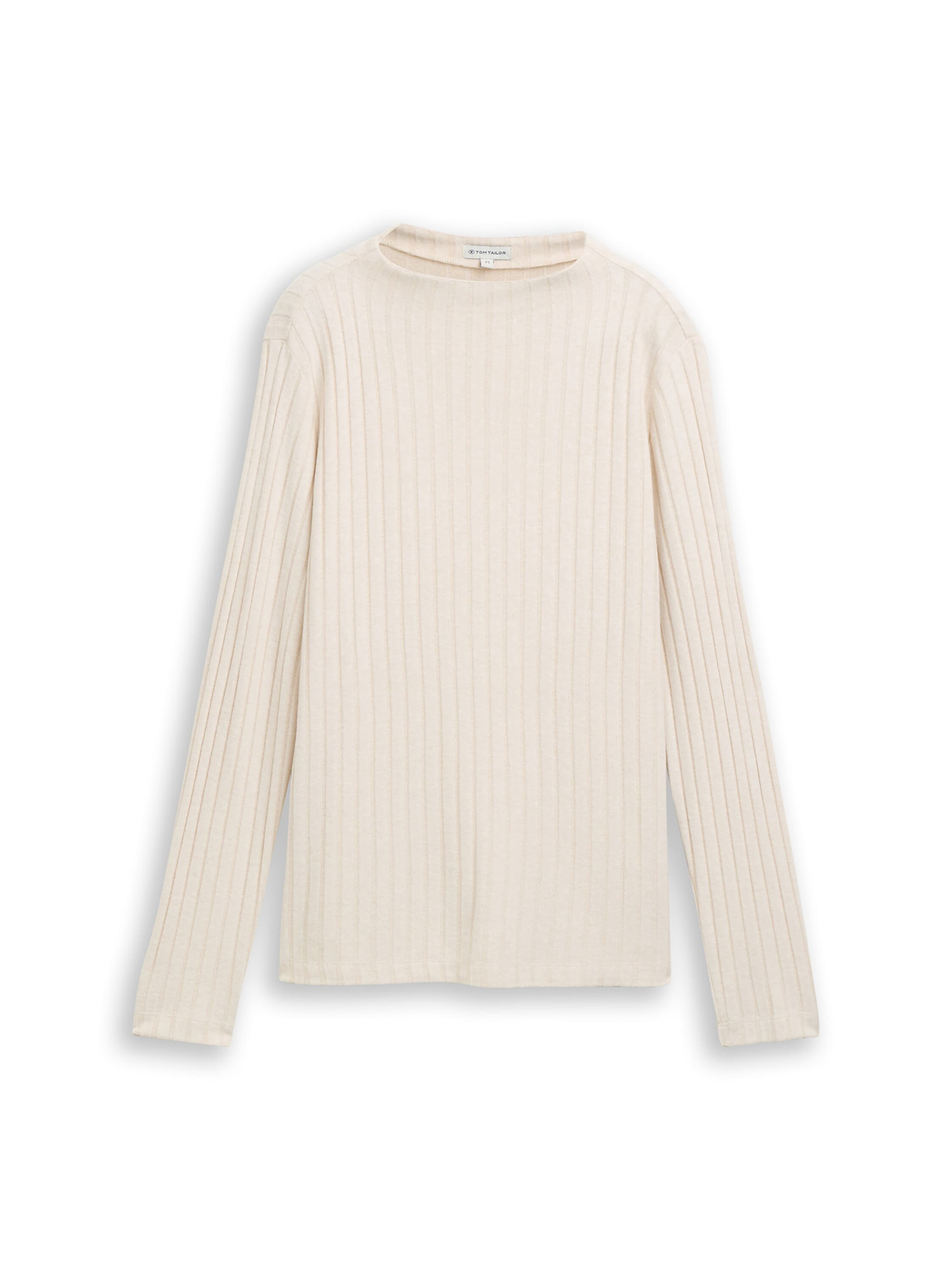 smėlio TOM TAILOR Marškinėliai: priekis