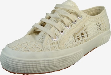 SUPERGA Sneakers laag '2750 Crochet Macrame' in Beige: voorkant
