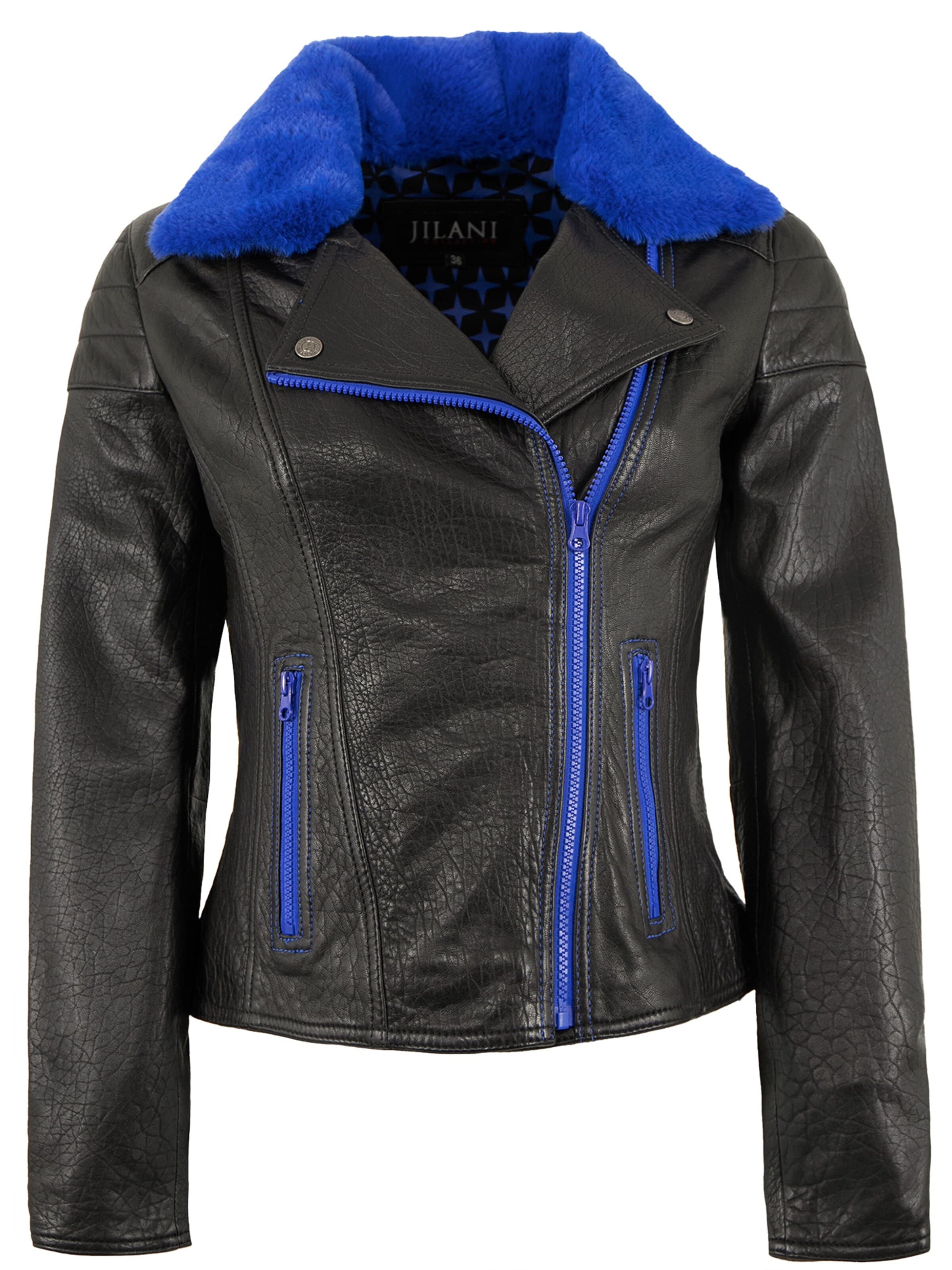 Jilani - Chaqueta de entretiempo 'Alla' en azul: frente
