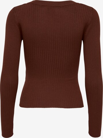 JDY Pullover 'Plum' in Rot