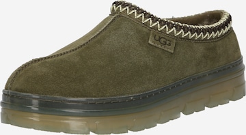 UGG - Pantufa 'Tasman Clear' em verde: frente