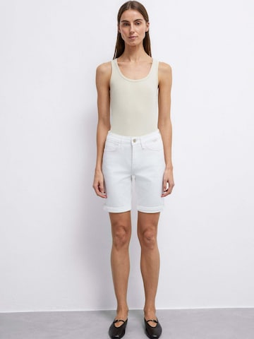 Mavi Slimfit Jeans 'Alexis' in Weiß