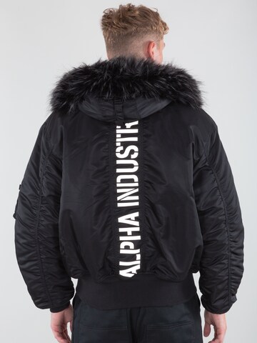 ALPHA INDUSTRIES Vinterjacka '45P' i svart