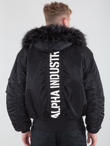 ALPHA INDUSTRIES Zimska jakna '45P' | črna barva
