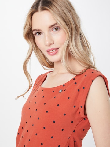 Ragwear Jurk 'TAG' in Rood