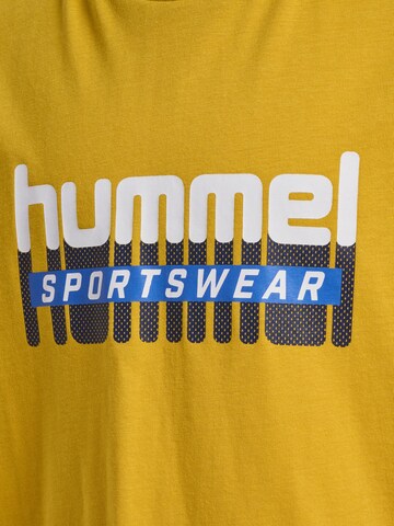 Hummel Performance Shirt 'Tukas' in Yellow