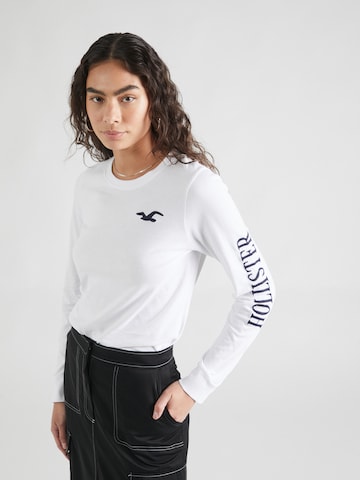 Maglietta 'ICONIC' di HOLLISTER in bianco