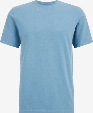 T-Shirt WE Fashion en bleu : devant