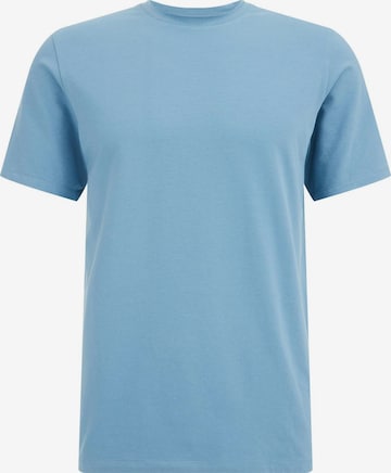 T-Shirt WE Fashion en bleu : devant