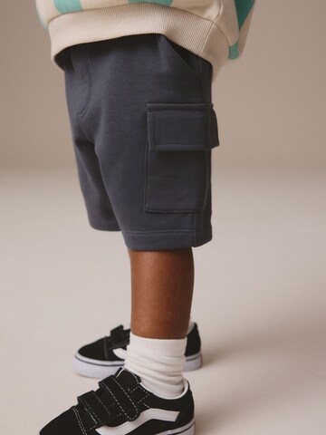 Next Sweatshirt und Shorts Set in Blau