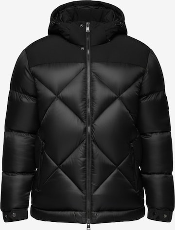 Veste d’hiver 'Eximio' Ombre en noir : devant