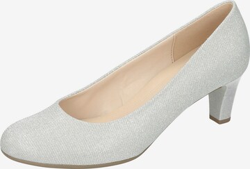 GABOR Klassische Pumps in Silber: predná strana