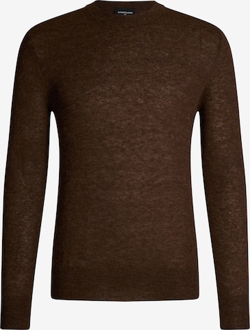 STRELLSON Trui 'Alpus' in Bruin: voorkant