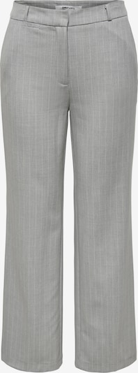 ONLY Pantalon à plis 'Brie' en gris / blanc, Vue avec produit