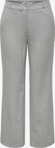 ONLY Wide leg Pleated Pants 'Brie' in Grey: front