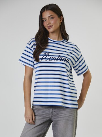 T-shirt South Beach en bleu : devant