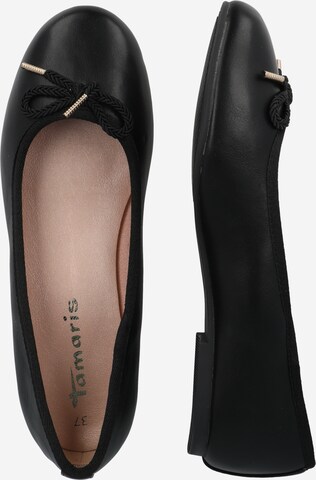 TAMARIS Ballet Flats in Black