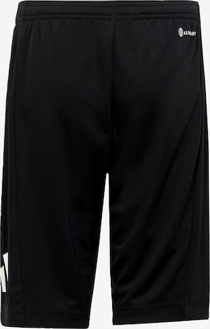 ADIDAS SPORTSWEAR - Regular Calças de desporto 'Train Essentials Aeroready Logo -Fit' em preto