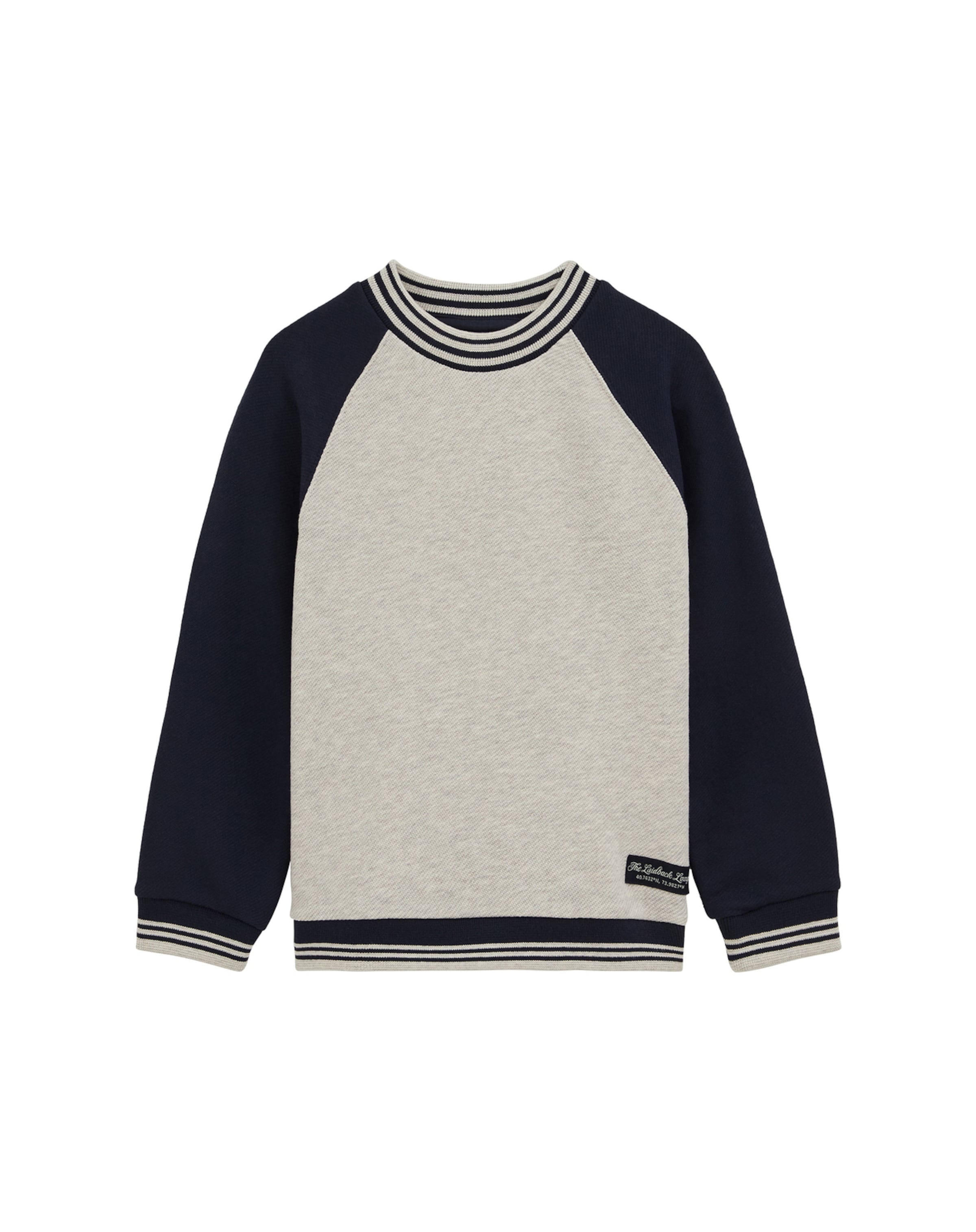 Sweat WE Fashion en gris : devant