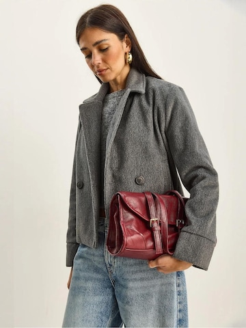 Bianco Lucci Mantel in Grau