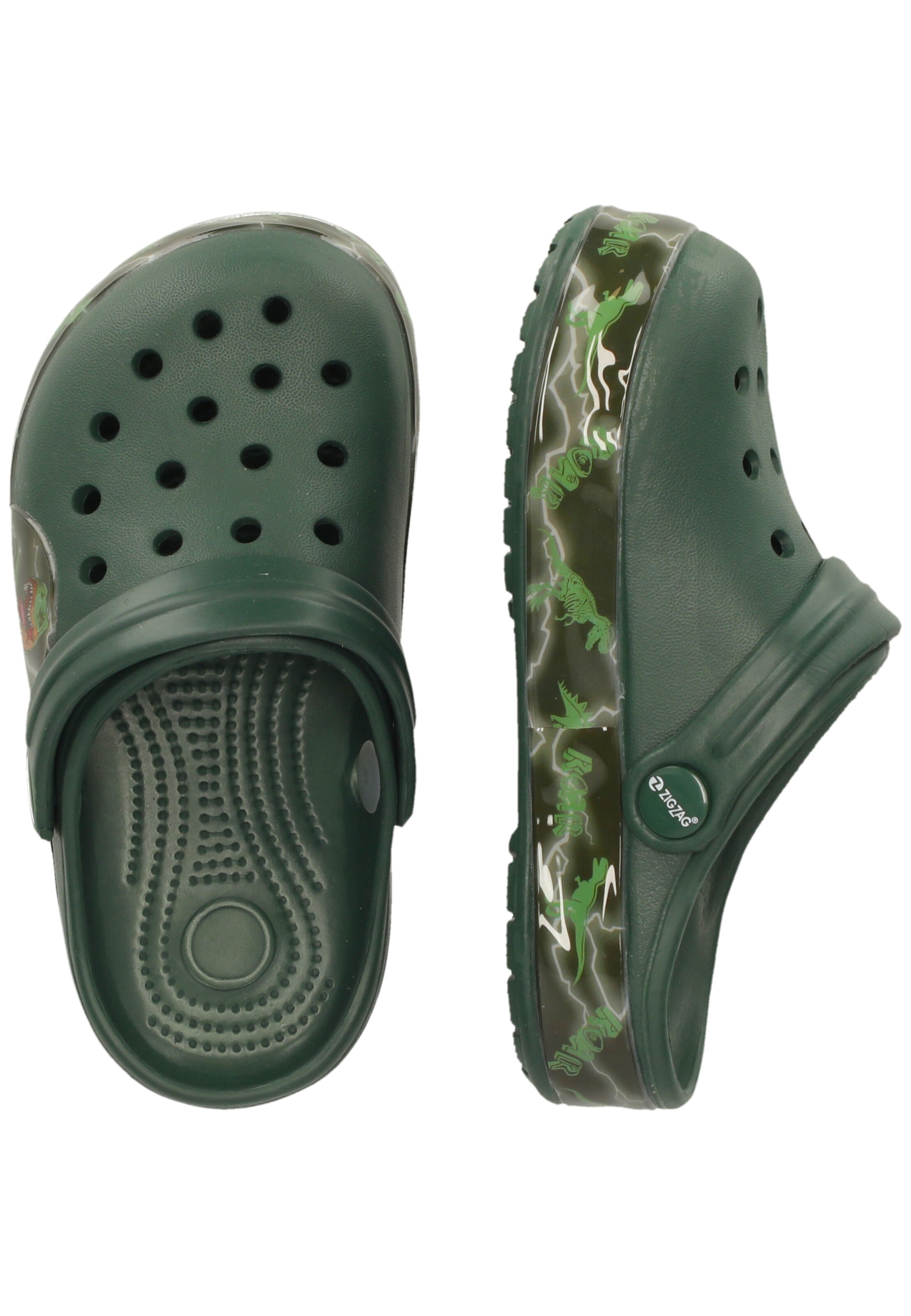 ZigZag Open shoes 'Runix' in Green